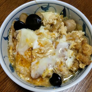 めんつゆで簡単かつ丼